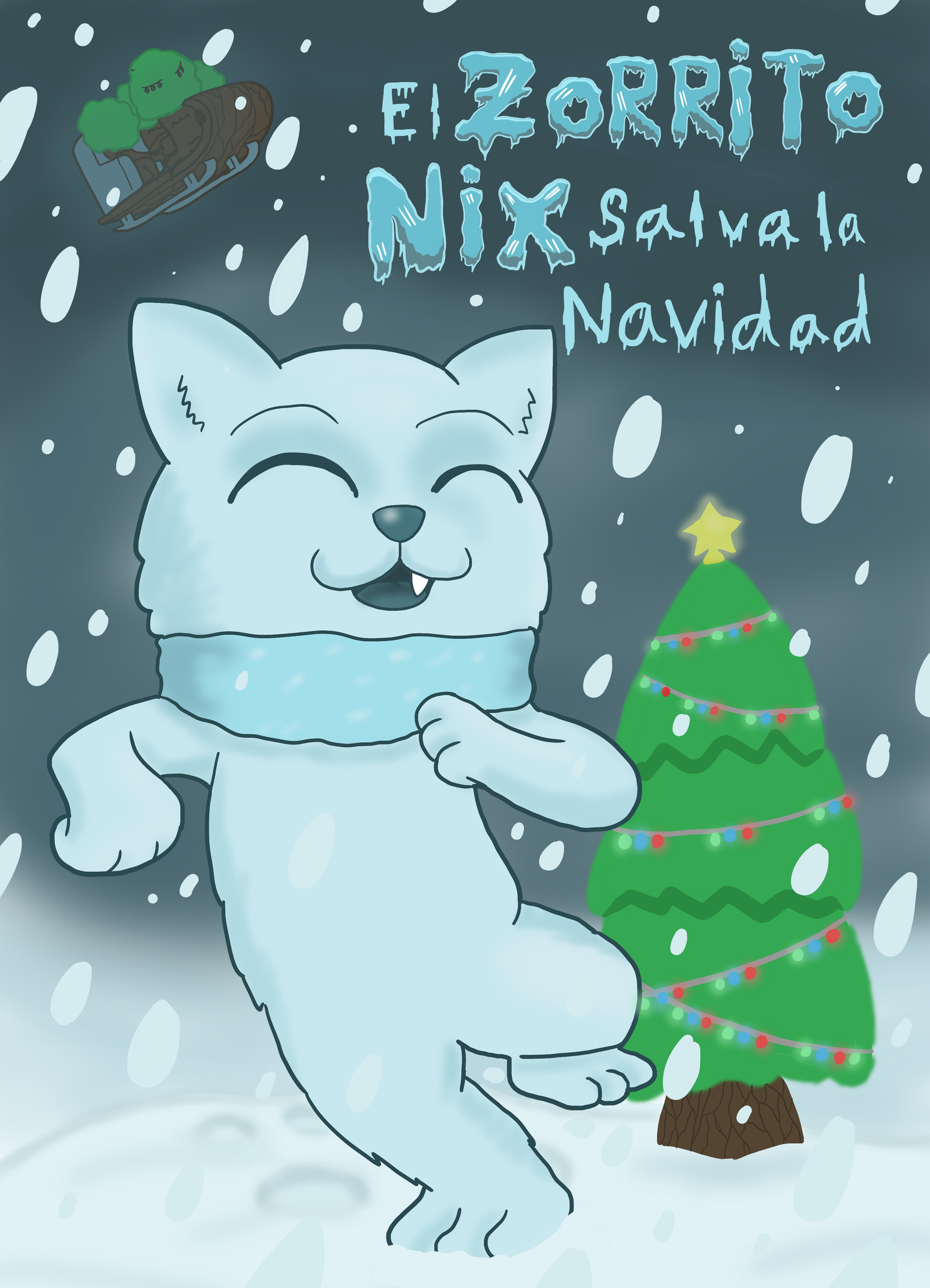 El zorrito Nix salva la navidad