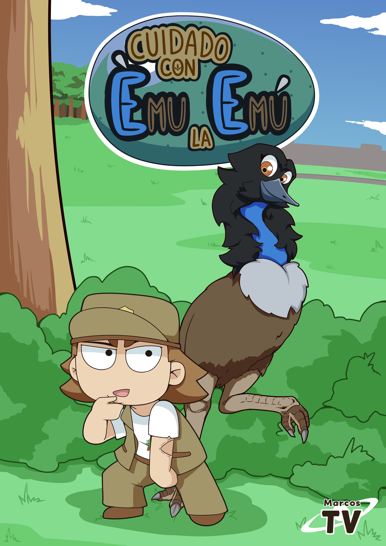 Cuidado con Ému la Emú